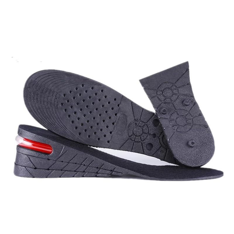 ZIBUYU Shoes Insole Height Increase 3 Layer 6cm Cuttable PVC Height Increasing Insoles for Women and Men Height Increase Insole Suitable for Shoe Size (5.5-10.5) ZIBUYU Shoes Insole Height Increase 3 Layer 6cm Cuttable PVC Height Increasing Insoles for Women and Men Height Increase Insole Suitable for Shoe Size (5.5-10.5)